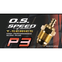 O.S. P3 Gold Turbo Glow Plug "Ultra Hot"